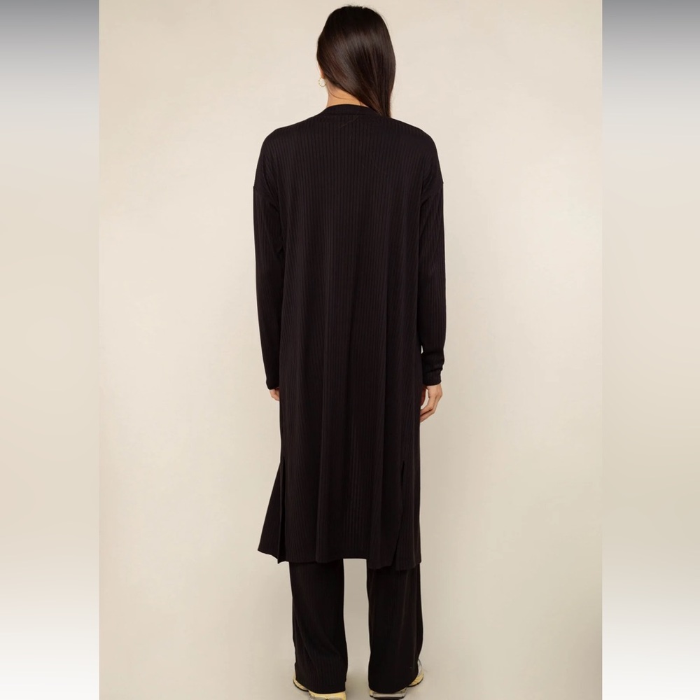 NEW Long Rib Cardigan - Picture 3 of 6